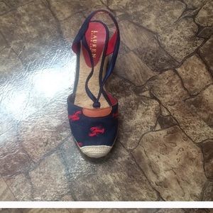 Ralph Lauren wedge heel